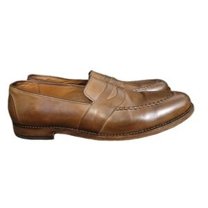 Allen Edmonds Penny Loafers Dress Shoe US 14 B Brown Fine Imported Leather #1042